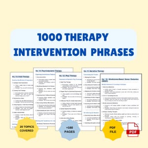 Therapie-interventiezinnen, maak je therapiesessies krachtiger: interventies, bronnen en voortgangsnotities voor CGT, DGT, ACT, ifs en meer