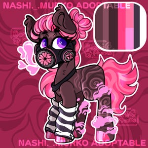 Wasteland Rose Pony Adoptable