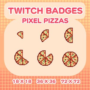 6 Pizza Sub Badges