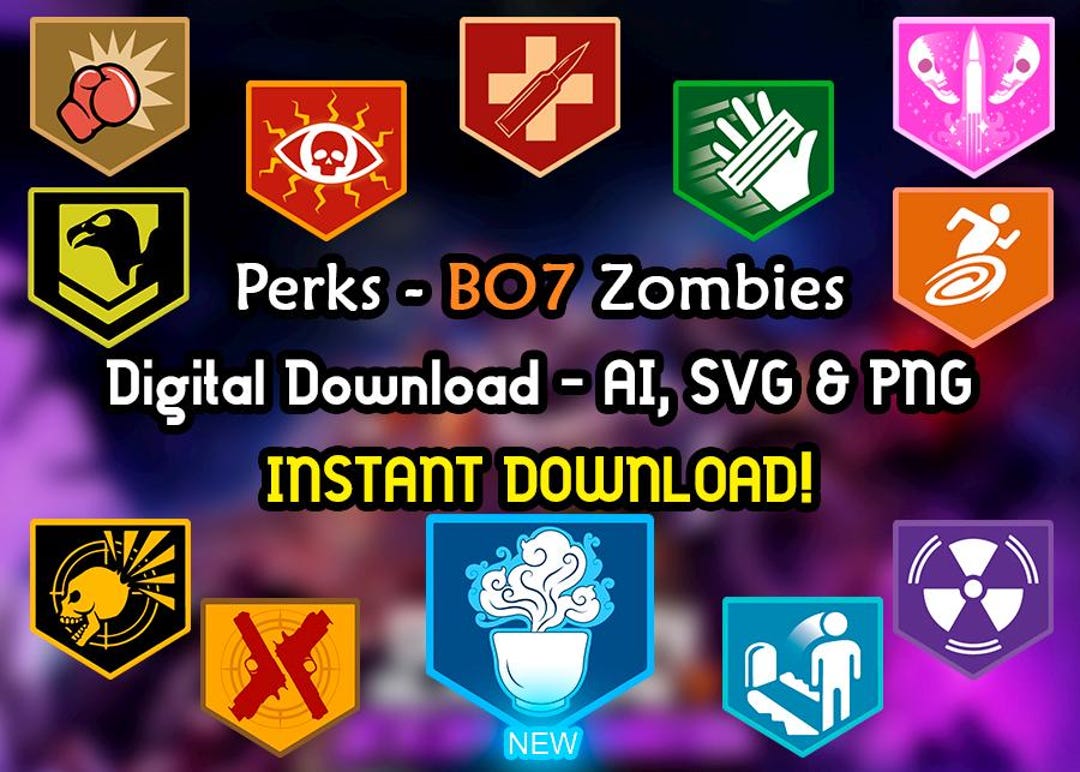 Perks BO7 - Soda Perk - Black Ops 7 Zombies - COD -ai - SVG - PNG - Etsy