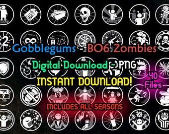 Gobblegums Icons Black Ops 6 Zombies - Gobblegums Zombies - BO6 Zombies - COD - Icons PNG