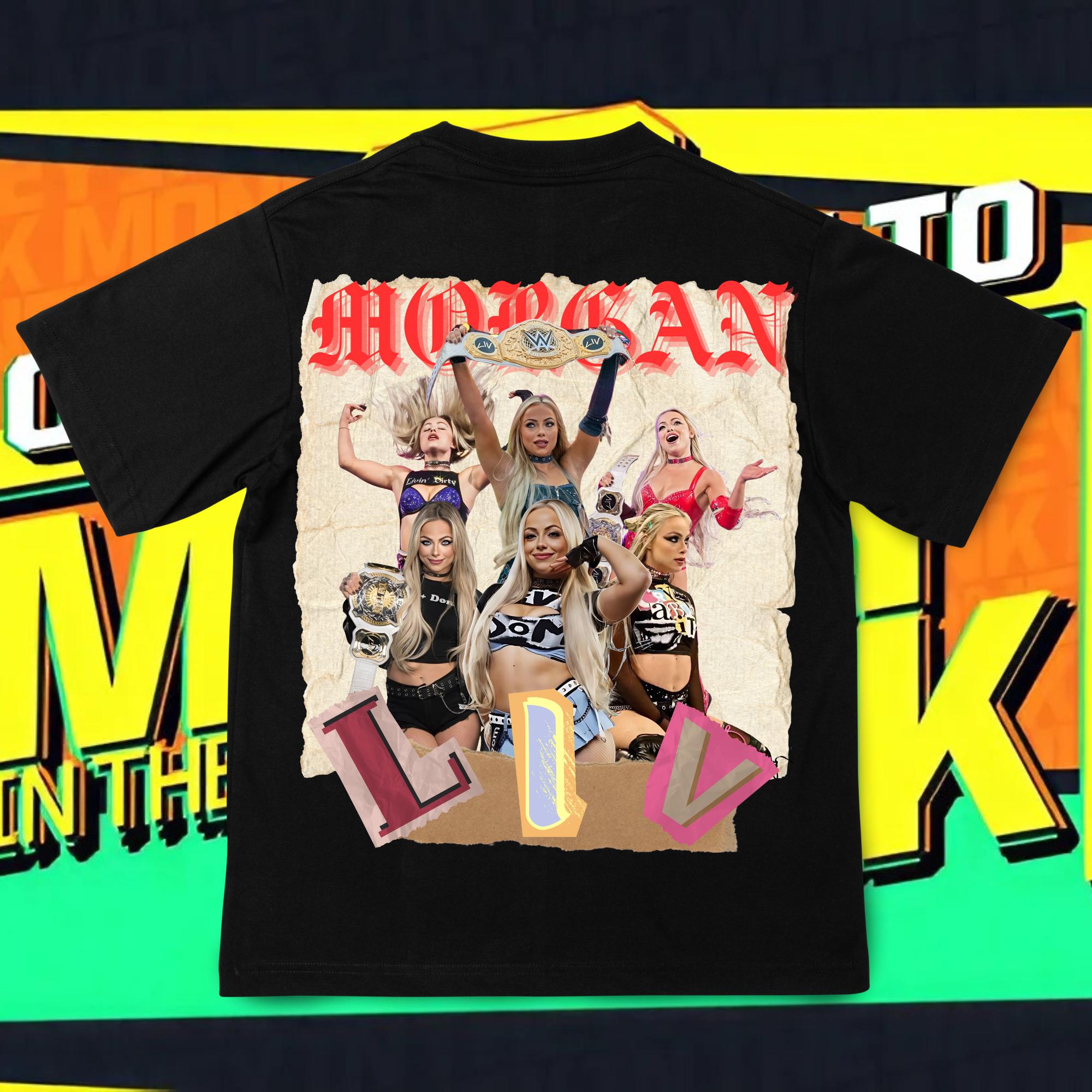 WWE LIV MORGAN “TITLE” OFFICIAL T-SHIRT ALL SIZES NEW | eBay