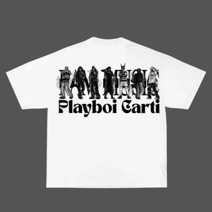 Playboi Carti 2025 Ich bin Musik-T-Shirt, Playboi YVoll T-Shirt, Opium Rolling Loud Live png, Vamp Geschenk PNG, Playboi YVol, Playboi Carti