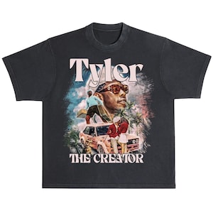 PNG vintage di Tyler the Creator, maglietta del rapper Tyler the Creator, grafica vintage hip hop anni '90 di Tyler the Creator, Tyler the Creator