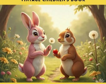 Funny Duck and Rabbit Story Book