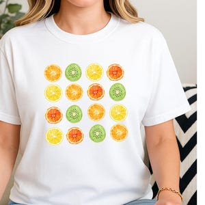 Comfort Colors Fruit T-Shirt: Cottagecore Botanical Garden Tee