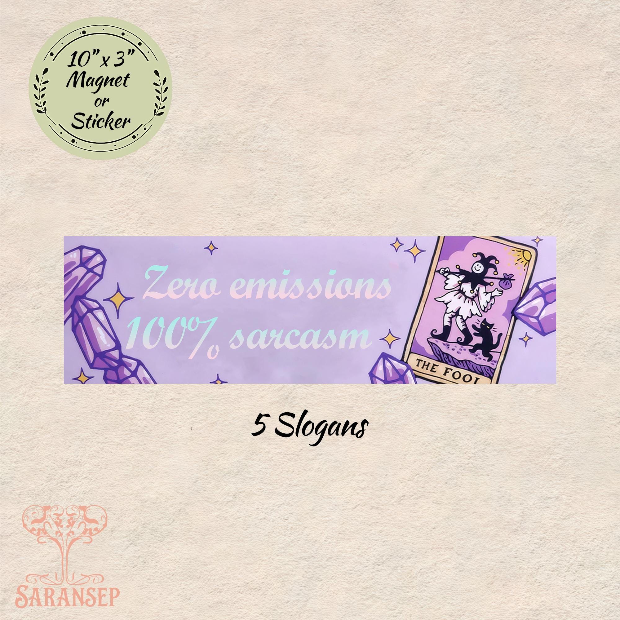 Enchanted Tarot Personalized Car Decal,custom Text Vinyl Sticker