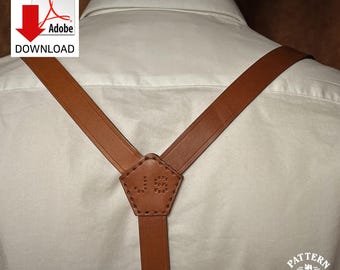 Marroquinería para principiantes: Tirantes de cuero personalizados con tus iniciales