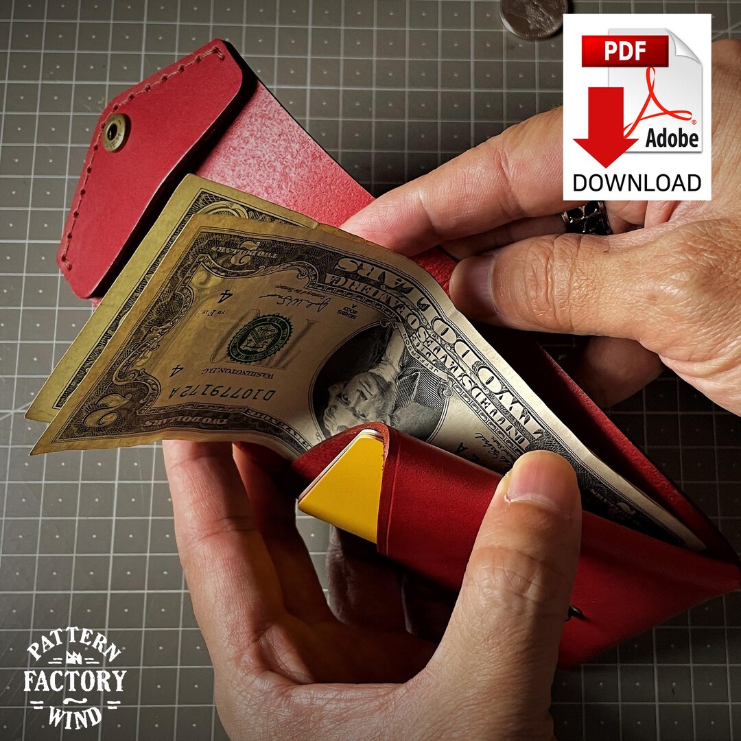 Minimalist Wallet : the Small Wallet That Holds Both Cards and Cash - Etsy