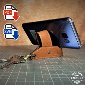 Motif de porte-clés personnalisé | Modèle SVG DIY PDF sans couture de 10 minutes