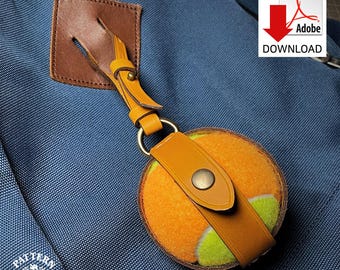 Het ultieme hondenuitlaatcadeau! Patroon leren balhouder DIY
