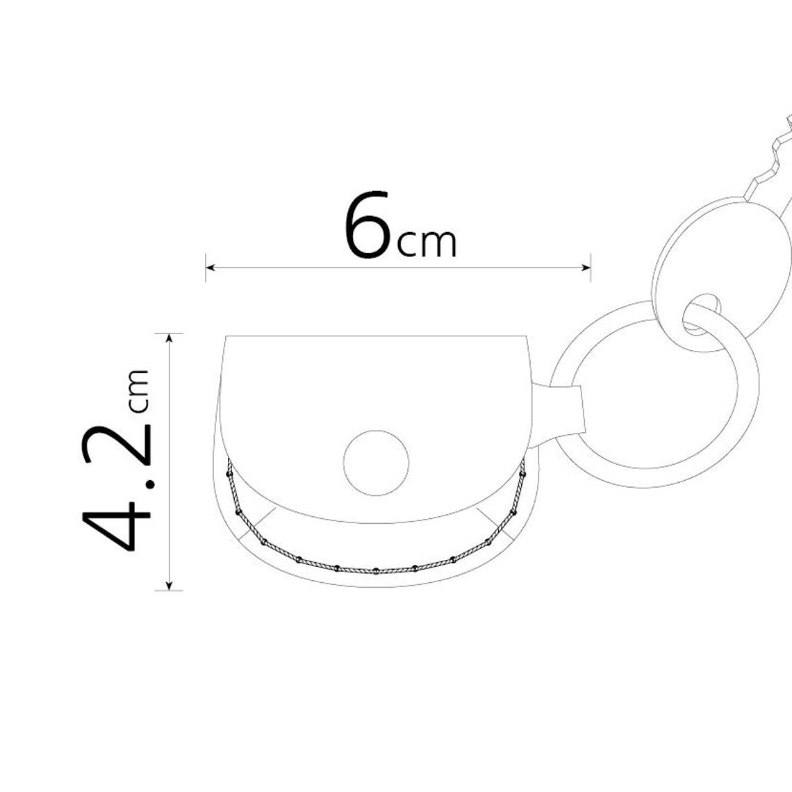 Round Coin Keychain Pattern: Easy Leathercraft DIY (personalized ...