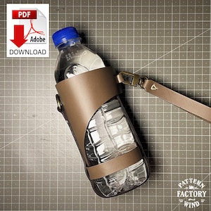 Leathercraft for Beginners – Easy DIY Bottle Carrier Pattern Tutorial