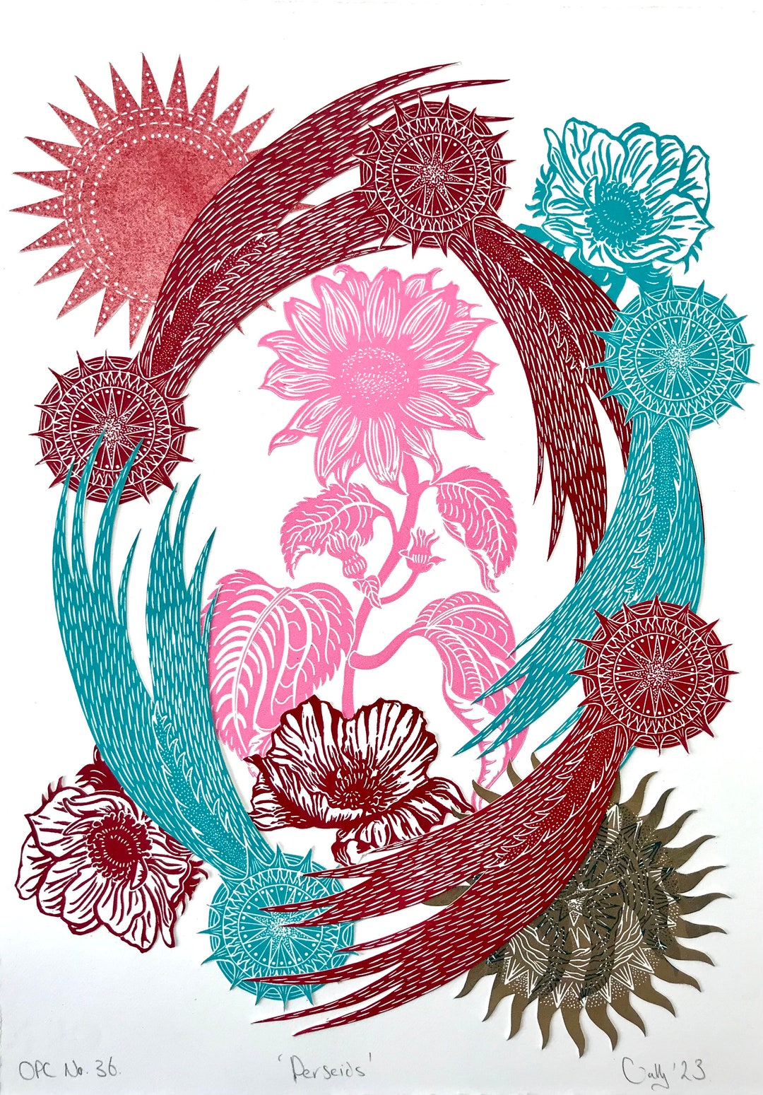 Perseids Original Print Collage - Etsy