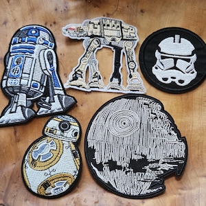 Star Wars iron on patches