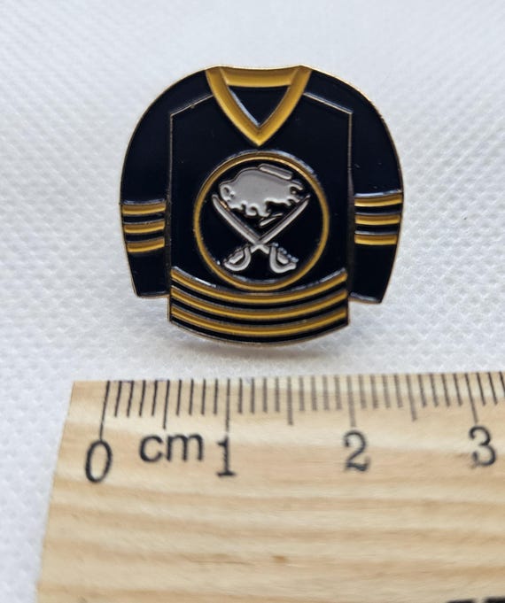 NHL vintage 90's enamel push pins | buffalo bills | ottawa senators | muppets View 3