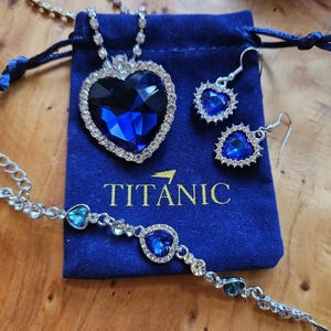 Titanic 3-delige sieradenset met cadeauzakje