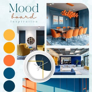 Canva template, Moodboard template, Aesthetic moodboard