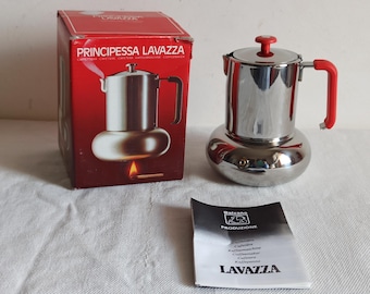 Lavazza Principessa 6 Cups, Stylish Italian Stovetop Moka Pot