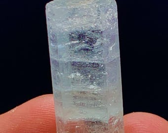 44 CT Natural Aquamarine Crystal: Raw Shigar Aquamarine Gemstone