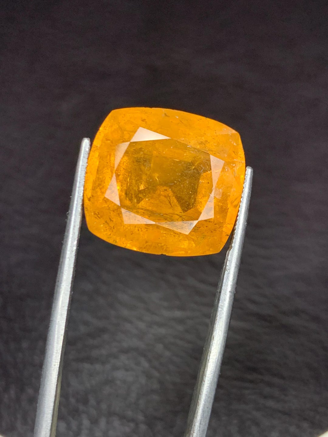 22.25 CT Natural Imperial Topaz, Katlang Pakistan Faceted Gemstone - Etsy