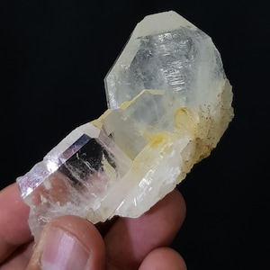 Lustrous Faden Quartz Crystal: Collector&#39;s Healing Stone (52*72*23mm, 56 Grams)