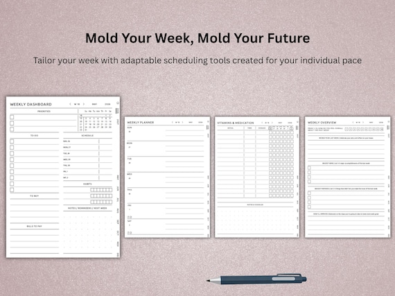 Ultimate Planner for Kindle Scribe 2026–2027, listing photo 5