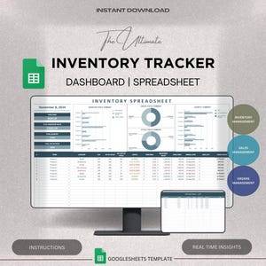 Inventory Tracker Spreadsheet Small Business Inventory Template Google Sheets Inventory Management Inventory Log List Order Tracker