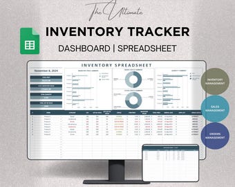 Inventory Tracker Spreadsheet Small Business Inventory Template Google Sheets Inventory Management Inventory Log List Order Tracker