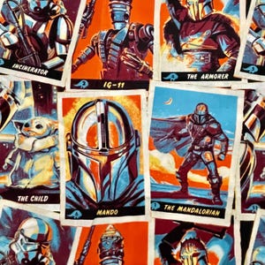 Mandalorian Grogu Stoff