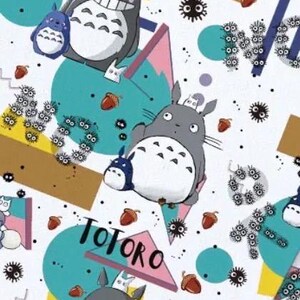 Studio Ghibli Anime Totoro-karaktär Polycotton-tyg 98580
