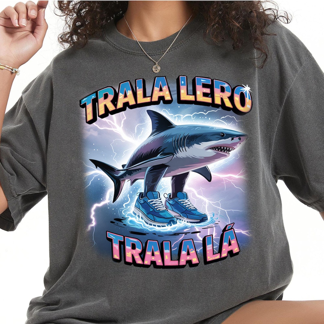 Funny Tralalero Tralala Png, Brain Rot Svg, Italian Brainrot Meme ...