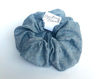 Giant Scrunchie - Linen Scrunchie - Jumbo Scrunchie