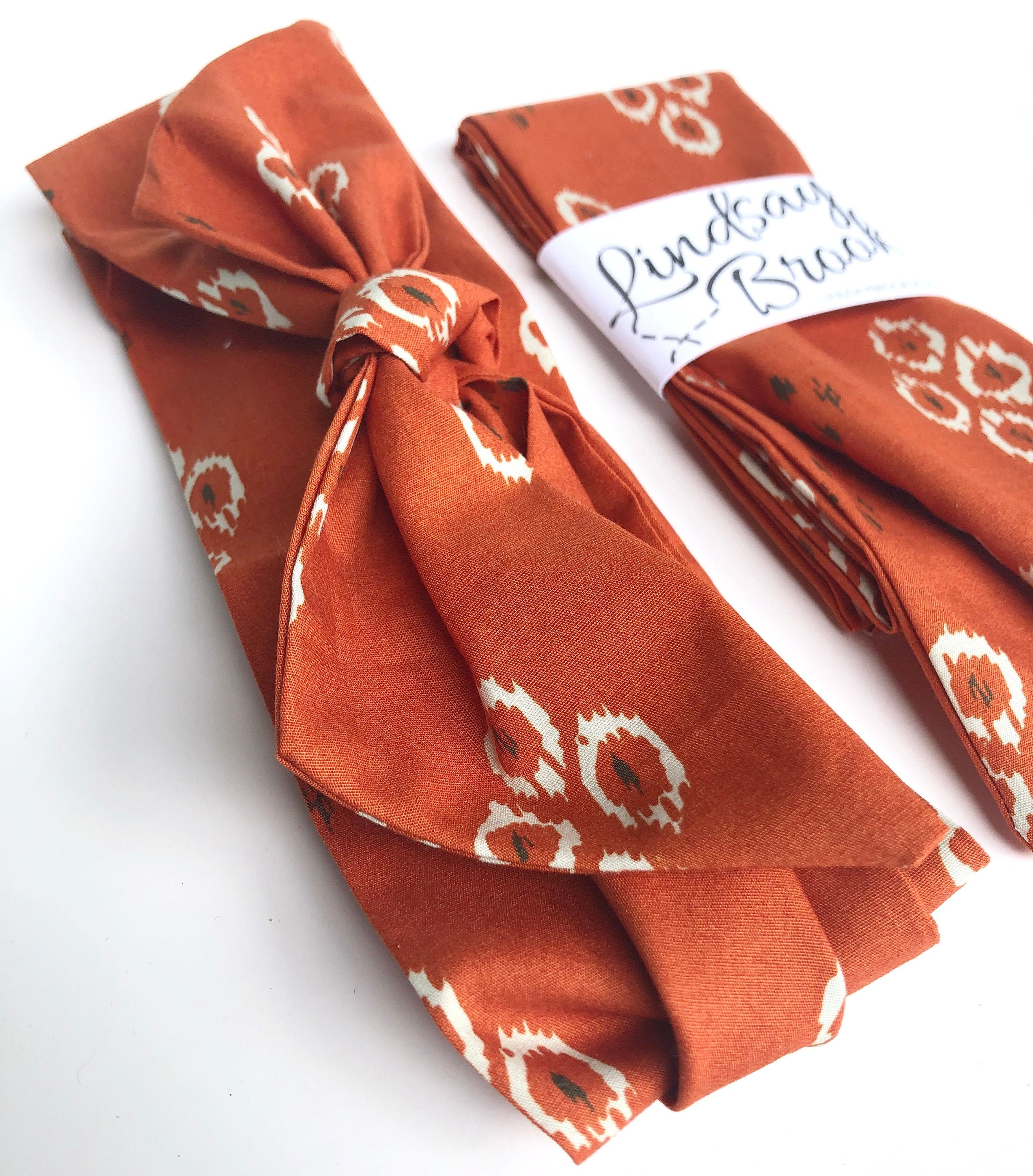 Pink Yellow Orange Silk Headscarf — HOUSE OF BRAID