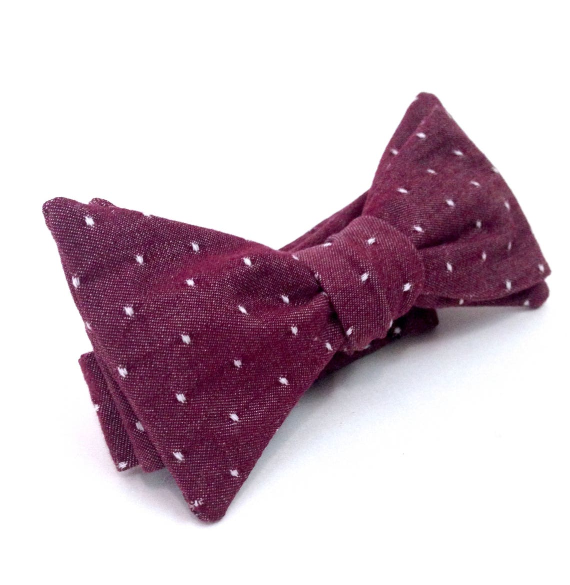 mens maroon bow tie