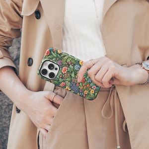 Patchwork Quilt Tile Grandma Chic Aesthetic Floral Boho Cute Spring Trendy for iPhone 16 15 14 13 12 Pro Max, Samsung Galaxy S22 S23 S24 S25
