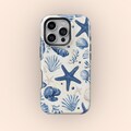 Watercolor Blue Nautical Coastal Beach Starfish and Seashells Phone Case, iPhone 17 16 15 14 13 12 Pro, Samsung Galaxy S25 S24 S23 S22 Ultra product logo