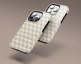 Funda de teléfono con cuadros retro, funda de rayas, funda geométrica abstracta, iPhone 17, 16, 15, 14, 13, 12 Pro Max XS, Samsung Galaxy S25, S24, S23, S22 Ultra