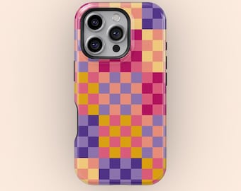 Coastal Phone Case iPhone 17 16 15 14 13 Pro Max, Samsung S25 S24 S23 S22 Ultra, Aesthetic Pink Striped Phone Case Summer Phone Case Preppy