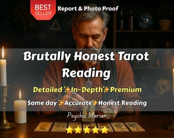 Same Hour Brutally Honest In-Depth Tarot Reading – Very Detailed, Direct Truth, Clarity And Guidance | Report & Photo Proof