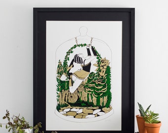 Circus Terrarium Poster Print