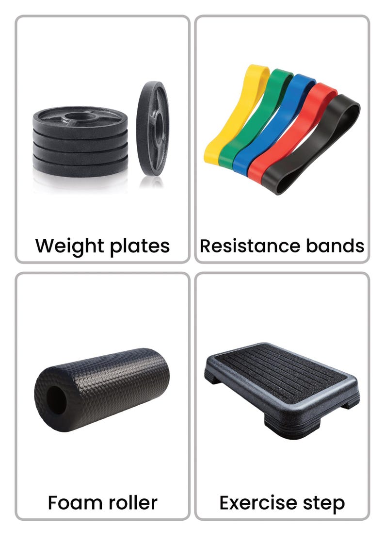 Gym & Fitness Equipment Flashcards | Real Photo Vocabulary Cards ...