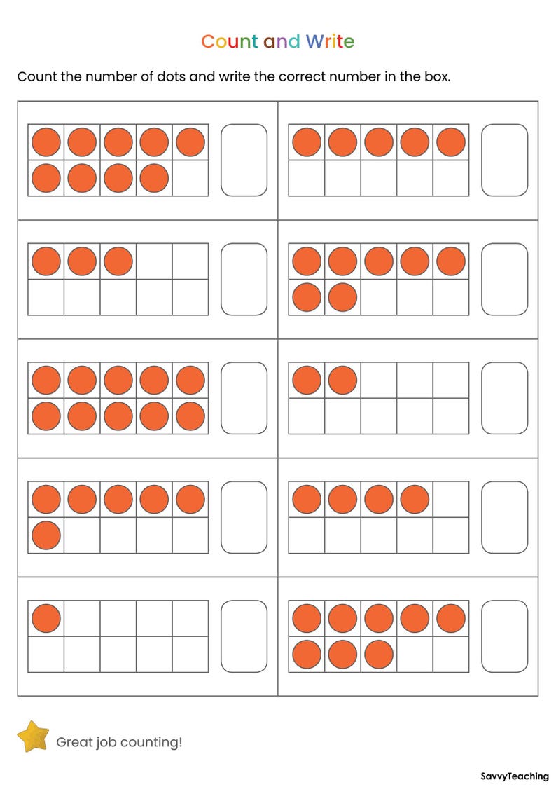Year 1 Maths Workbook | Number and Place Value Worksheets | Printable ...