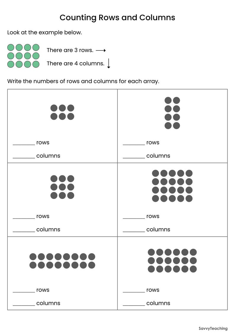 Year 1 Maths Workbook | Arrays and Repeated Addition Worksheets | Early ...