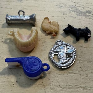 Cracker Jack or Gumball Vintage Charms Vintage
