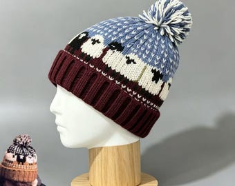 Gorro de ganchillo hecho a mano de Bryan de Resident Evil – Gorro para cosplay (60 cm)