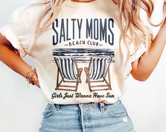 The Beach Club Png, Trendy Summer Png, Aesthetic Beach Png Design, Retro Beach Girl Png, Funny Sarcastic Mom Design, Mother&#39;s Day