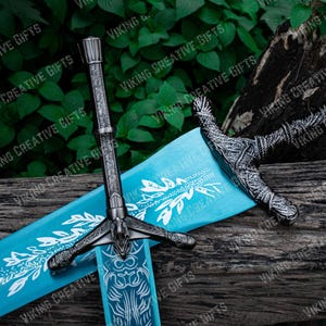 40&quot; Full Metal Dark Moon Sword From Dark Souls, Dark Souls Cosplay, Gift for him, Moonlight Greatsword Replica Sword inspired