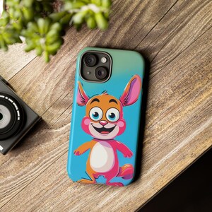 Cute, Funny Animal Anime Phone Case, iPhone, Samsung, Funny Phone Case, iPhone 16 ,15 ,14 ,13 ,12, 11, X, 8   Samsung S21, S20, S10