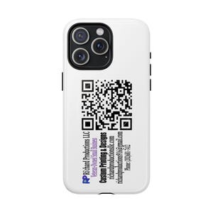 Magnetic Qr Code Phone Case — Tough Protective Magnetic Phone Cover with Scannable Qr Design